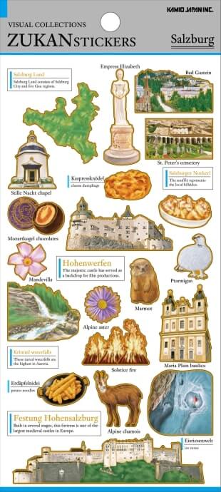 Visuelle Kollektionen Zukan Stickers Salzburg